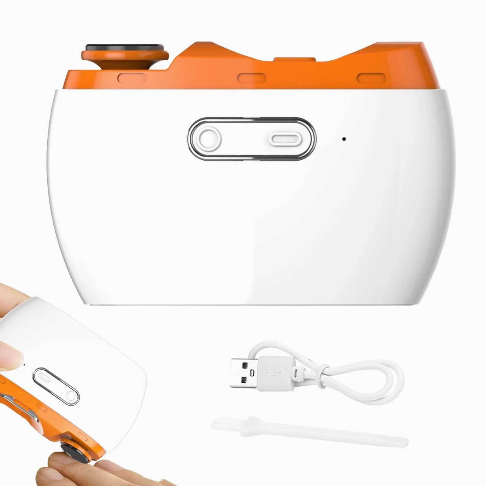 Cortauñas Automático Herramienta de Manicura Recargable | Cortauñas Eléctrico para Personas Mayores Para Casa, Salón, Viaje, Dormitorio, Viaje por Carretera, Desplazamientos y
