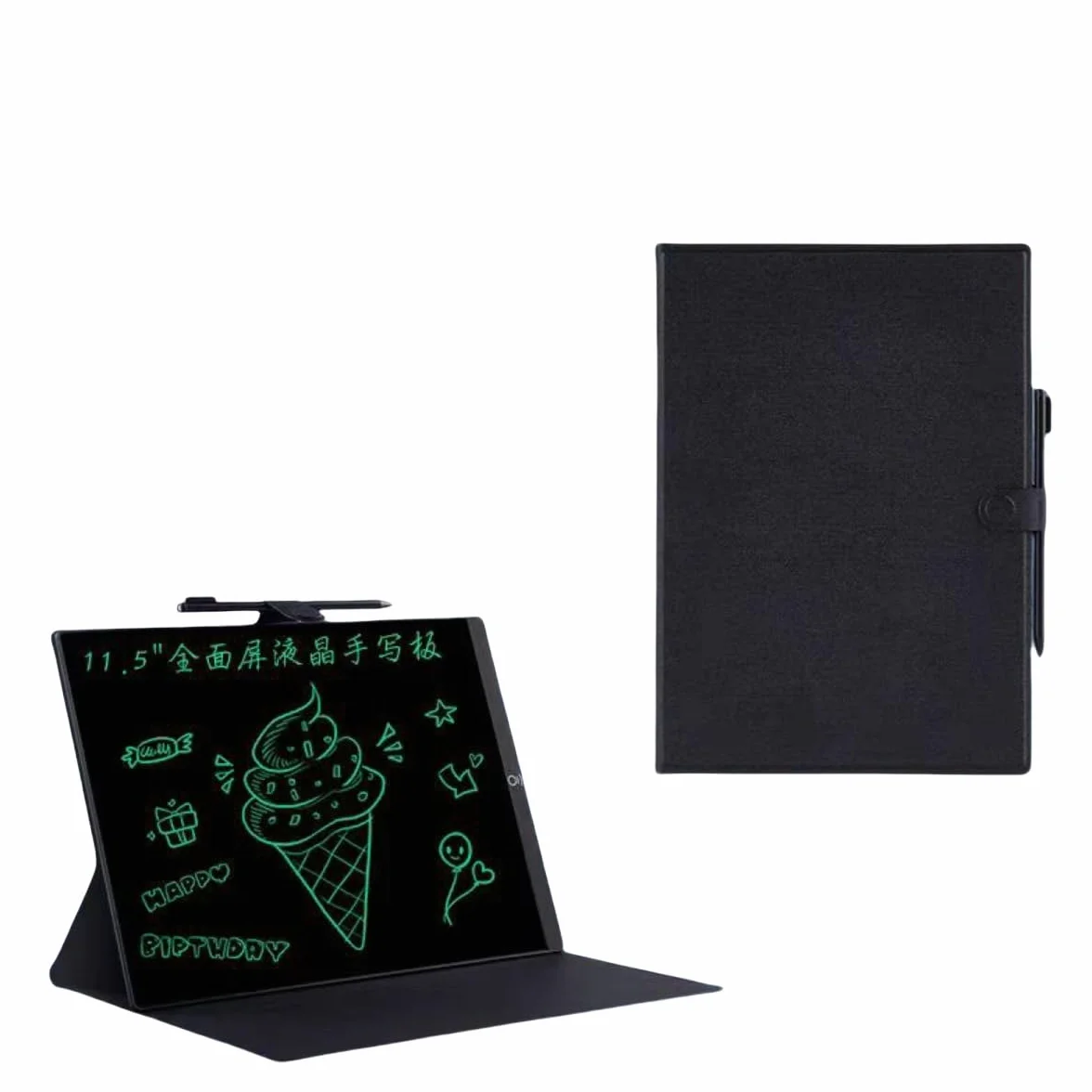 EMEBAY Tableta de escritura LCD 11,5" bloc de notas digital 3,2 mm para niños adultos