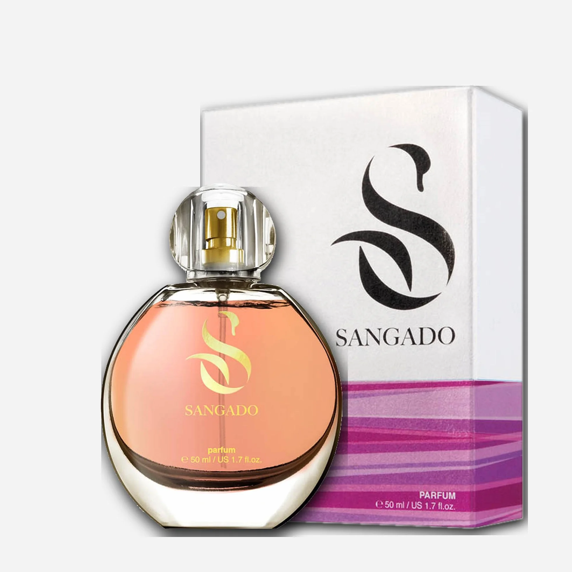 SANGADO El Inolvidable Perfume Larga Duración 8-10 horas Oriental Floral Extra Concentrado Spray 50 ml