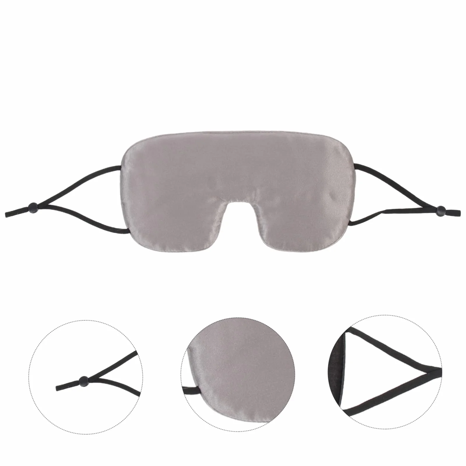 Beavorty 4 Piezas Máscara Ojos Seda Para Hombres y Mujeres Máscara Ojos Para Niños Máscara Cómoda En El Ojo Para Hombres Mujeres Máscaras Para Los Ojos Perder Dormir Sombra
