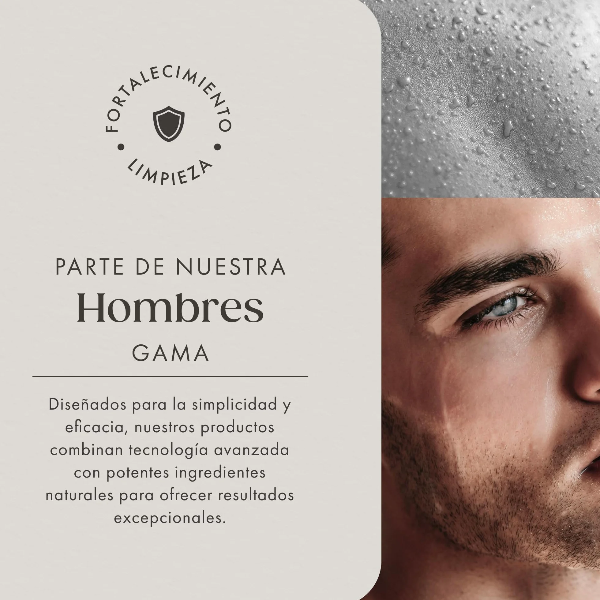 Satin Naturel After Shave 3:1 con Aloe Vera Gel 200ml Crema Hidratante Facial Serum Ácido Hialurónico Regalo Hombre