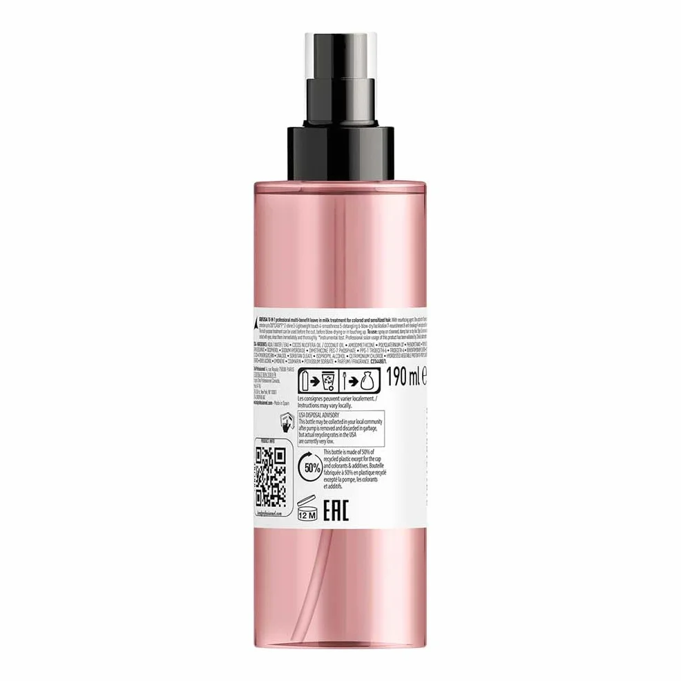 L'Oréal Professionnel Serie Expert Vitamino Color Spray 10 en 1 con Resveratrol, Perfeccionador del Color para Cabello Teñido, 190 ml