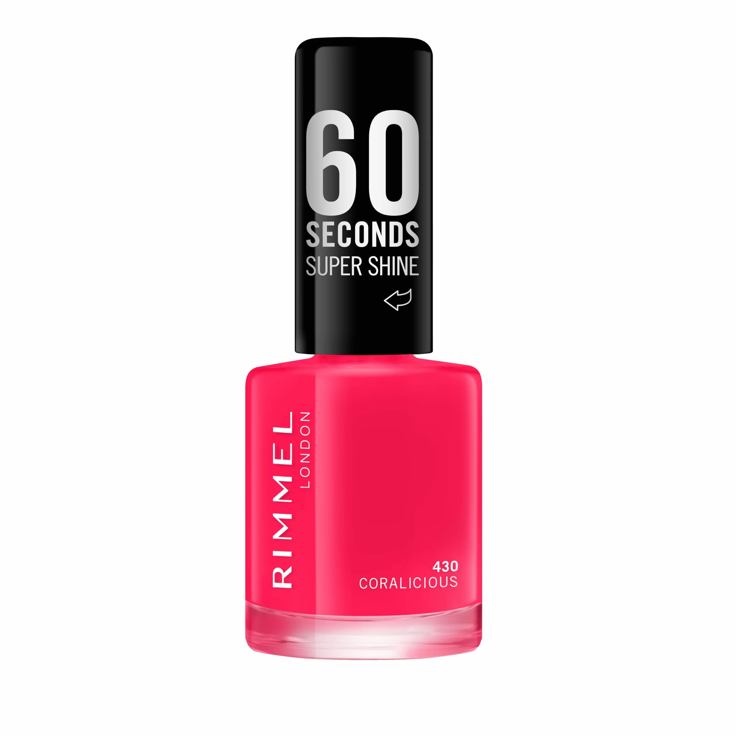 Rimmel London 60 Seconds Super Shine Esmalte de Uñas Coralicious 430