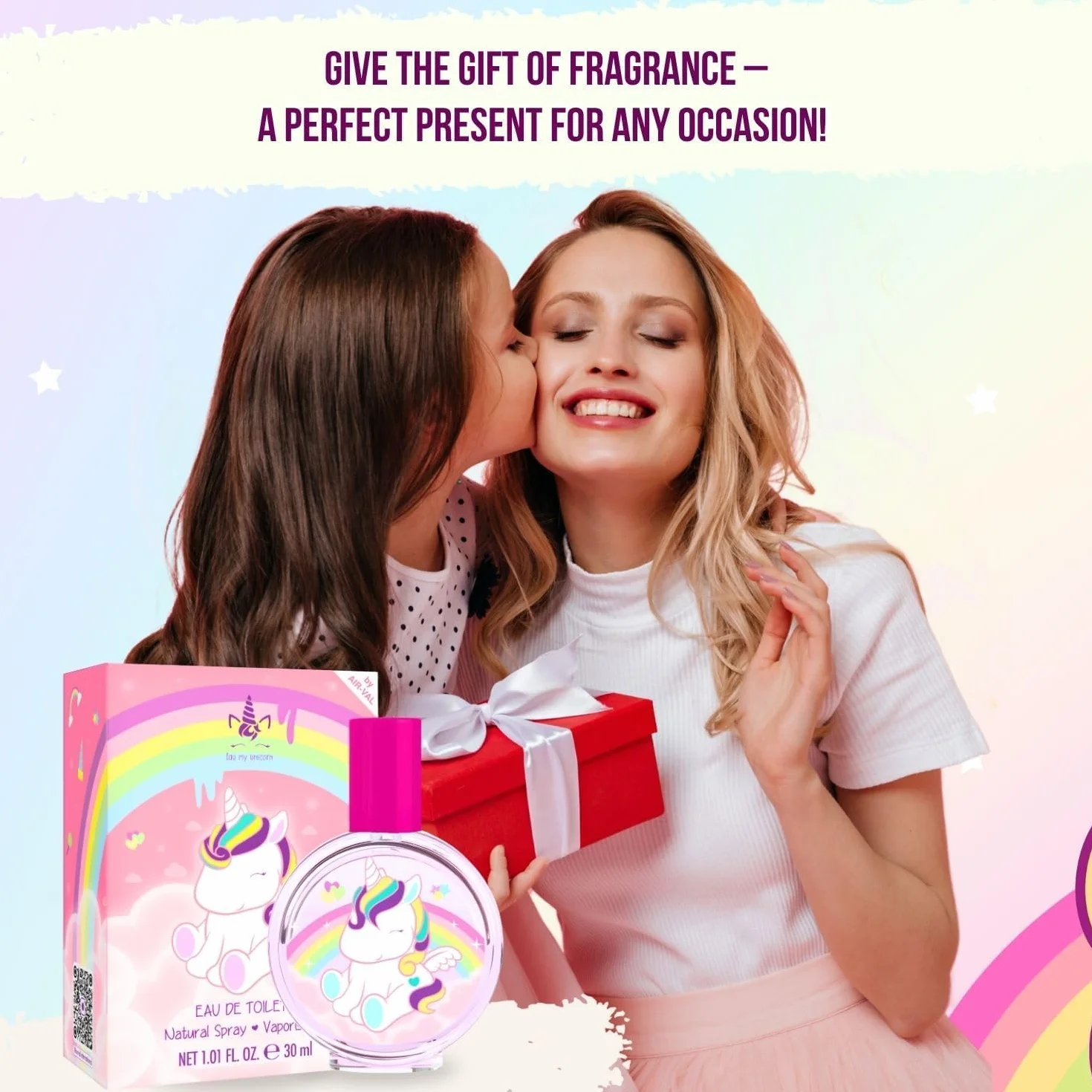 Eau My Unicorn Eau de Toilette 30 ml natural aerosol vegano para niños