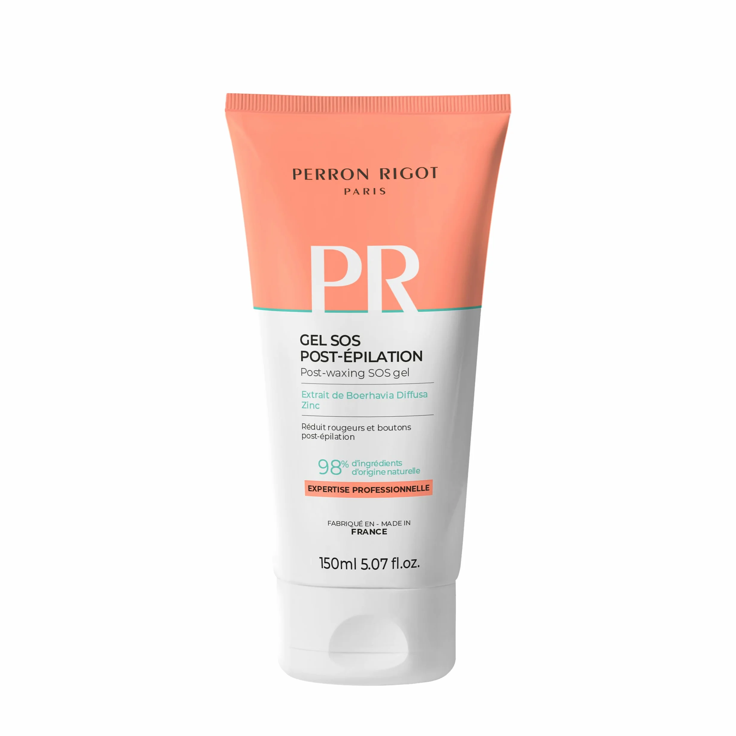 After-Wax Gel calmante SOS para reducir enrojecimiento y espinillas después de depilación con limón y verbena