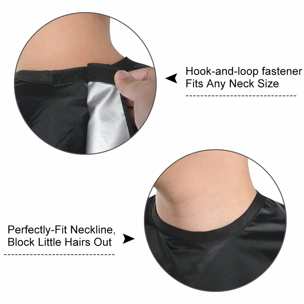 URAQT Capas para Peluqueria Impermeable de Cuerpo Entero Profesional