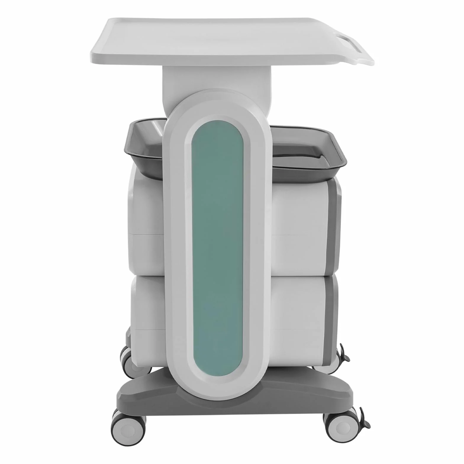 Carrito de transporte médico móvil con cajones, salón de belleza, carrito de almacenamiento portátil profesional con ruedas para el hogar, hospital, oficina, clínica médica