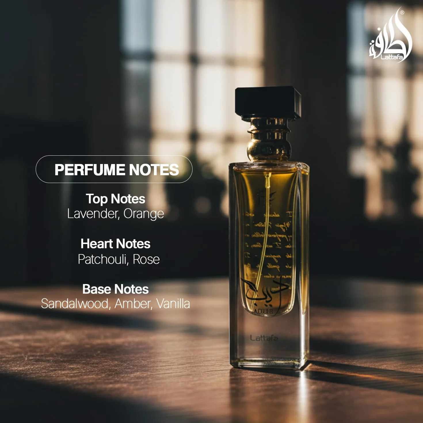 Adeeb Oud Perfume My Perfumes - Eau De Parfum 80ml Fragancia Unisex