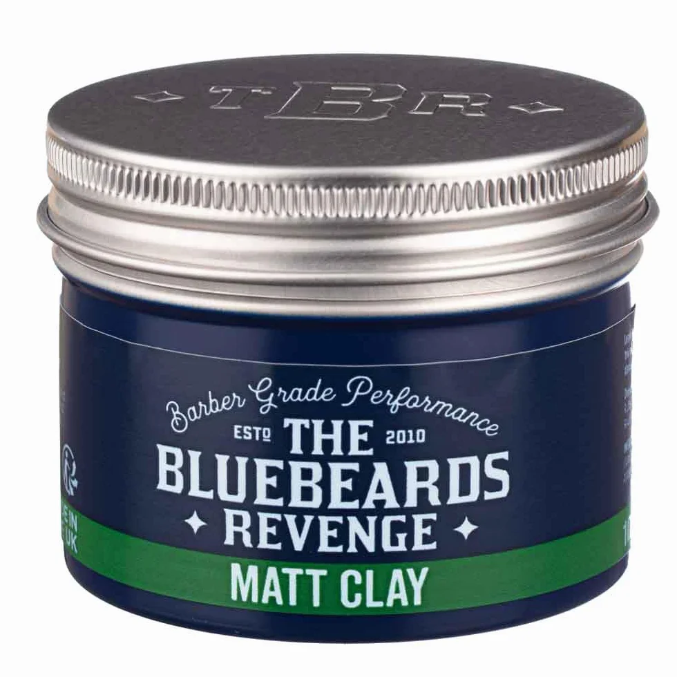 The Bluebeards Revenge Texturising Hair Styling Matt Clay For Men 150ml