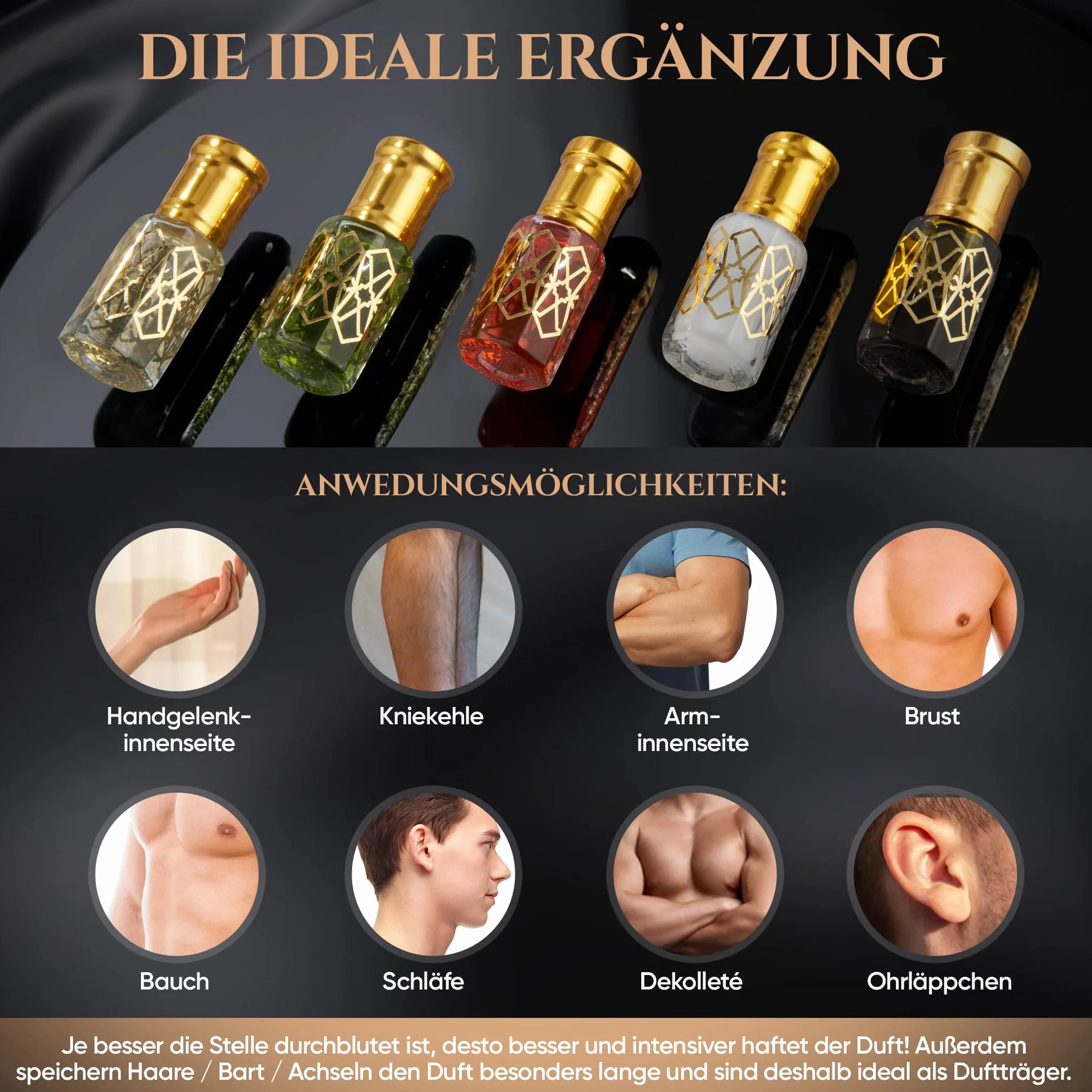 El-Musc Musc Coco 6 ml Perfume Coco Musk Fragancia Hombre Mujer
