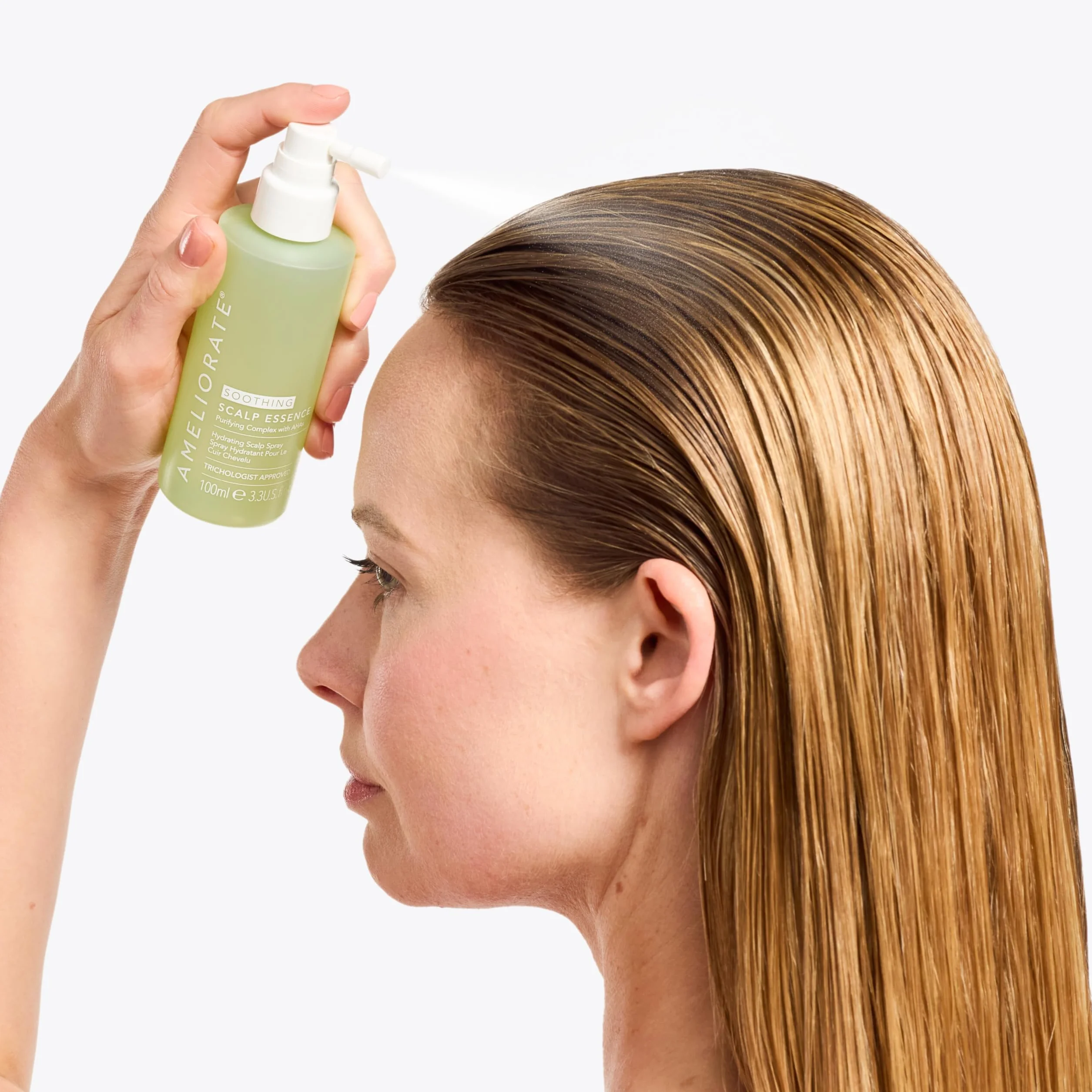 AMELIORATE Soothing Scalp Essence 100ml for Dry, Flaky, Itchy Scalp