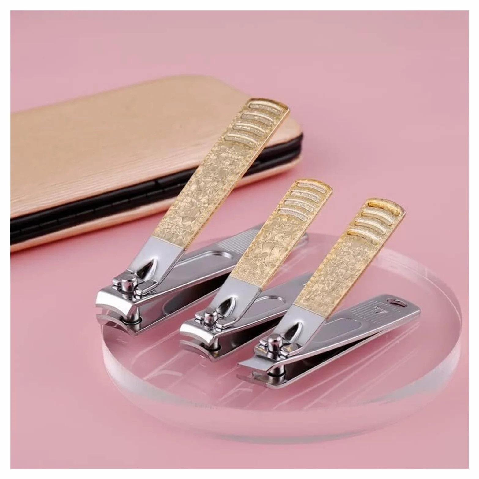 Juego de manicura, cortaúñas Profesional, cortaúñas de Acero Inoxidable, Kit de manicura y pedicura. Herramientas para Cortar uñas.