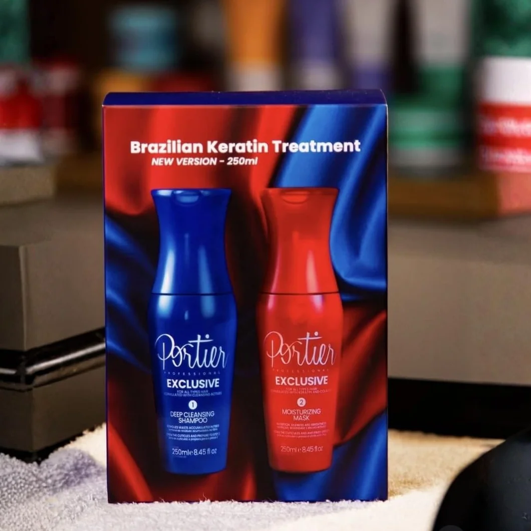 Kit Portier Exclusive Alisamento Progressiva Brasileiro 2x250ml