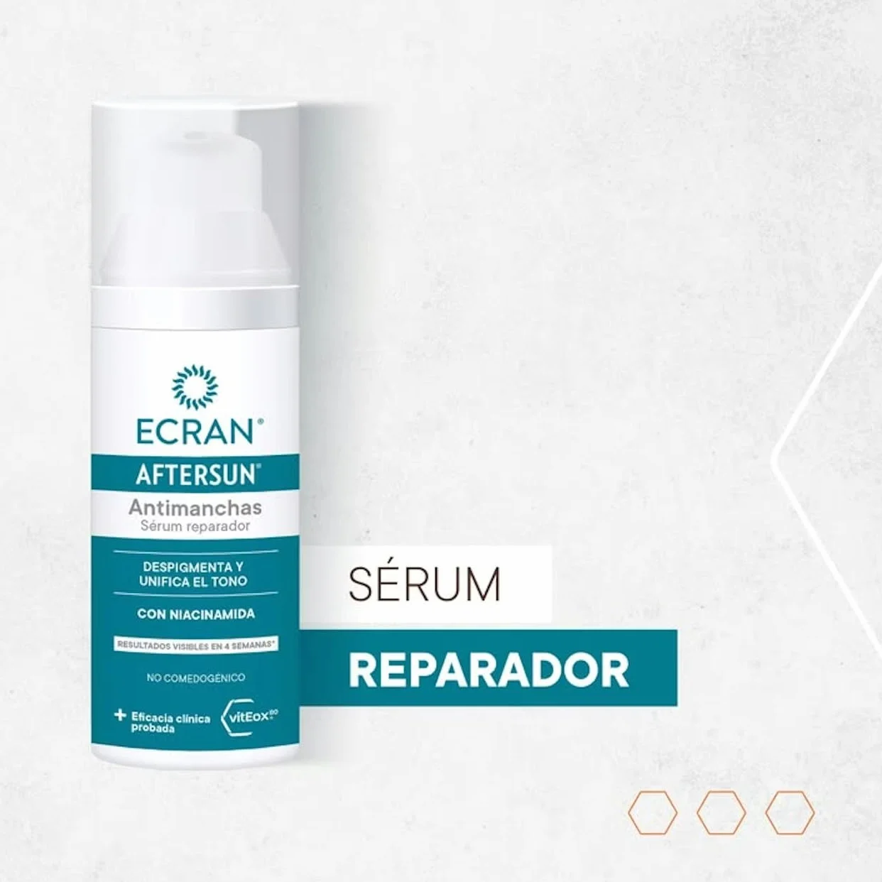 Ecran Aftersun Sérum Facial Antimanchas con Niacidamina 50 ml