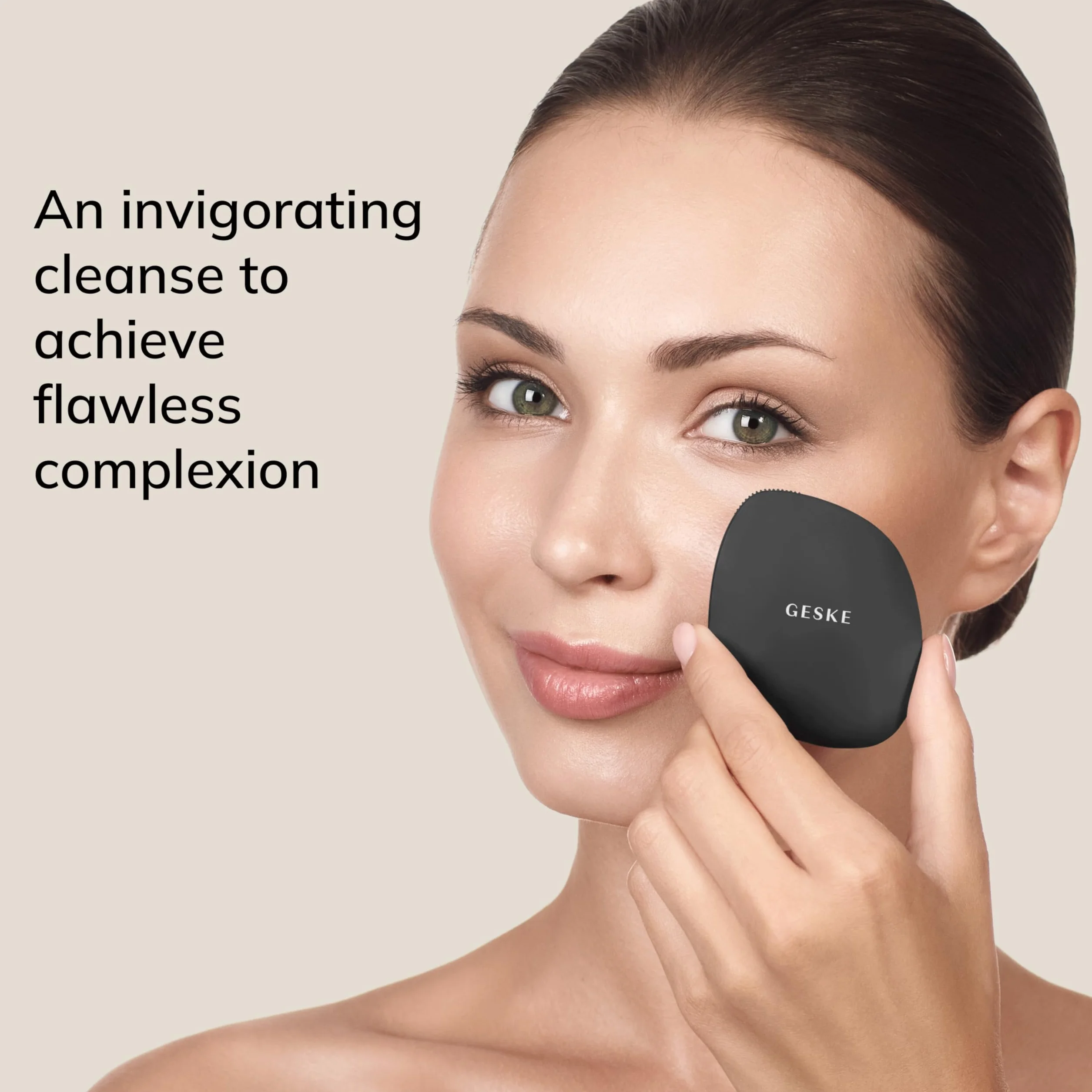 GESKE SmartAppGuided Cepillo Facial 4 en 1 Silicona Limpieza Piel Profesional