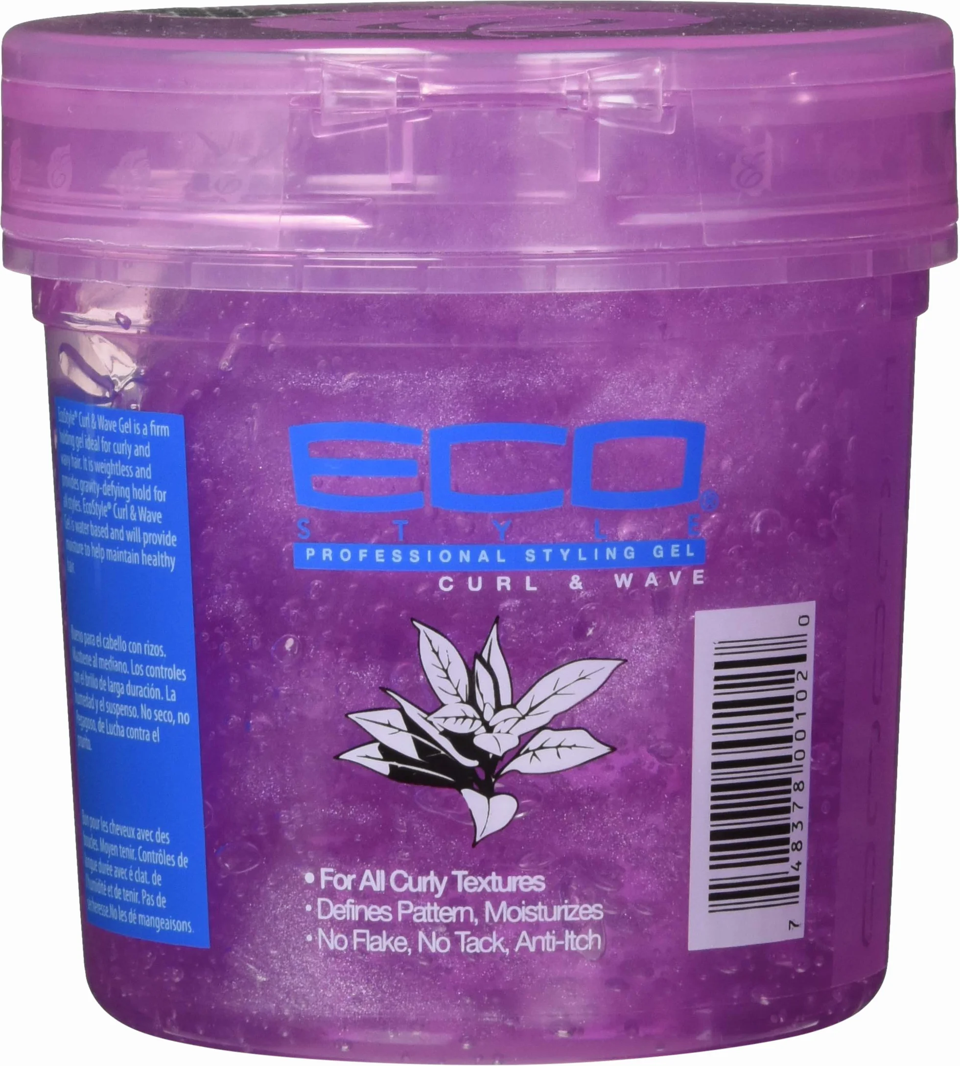 ECO STYLER Styling Gel Curl & Wave Pink 473 ml