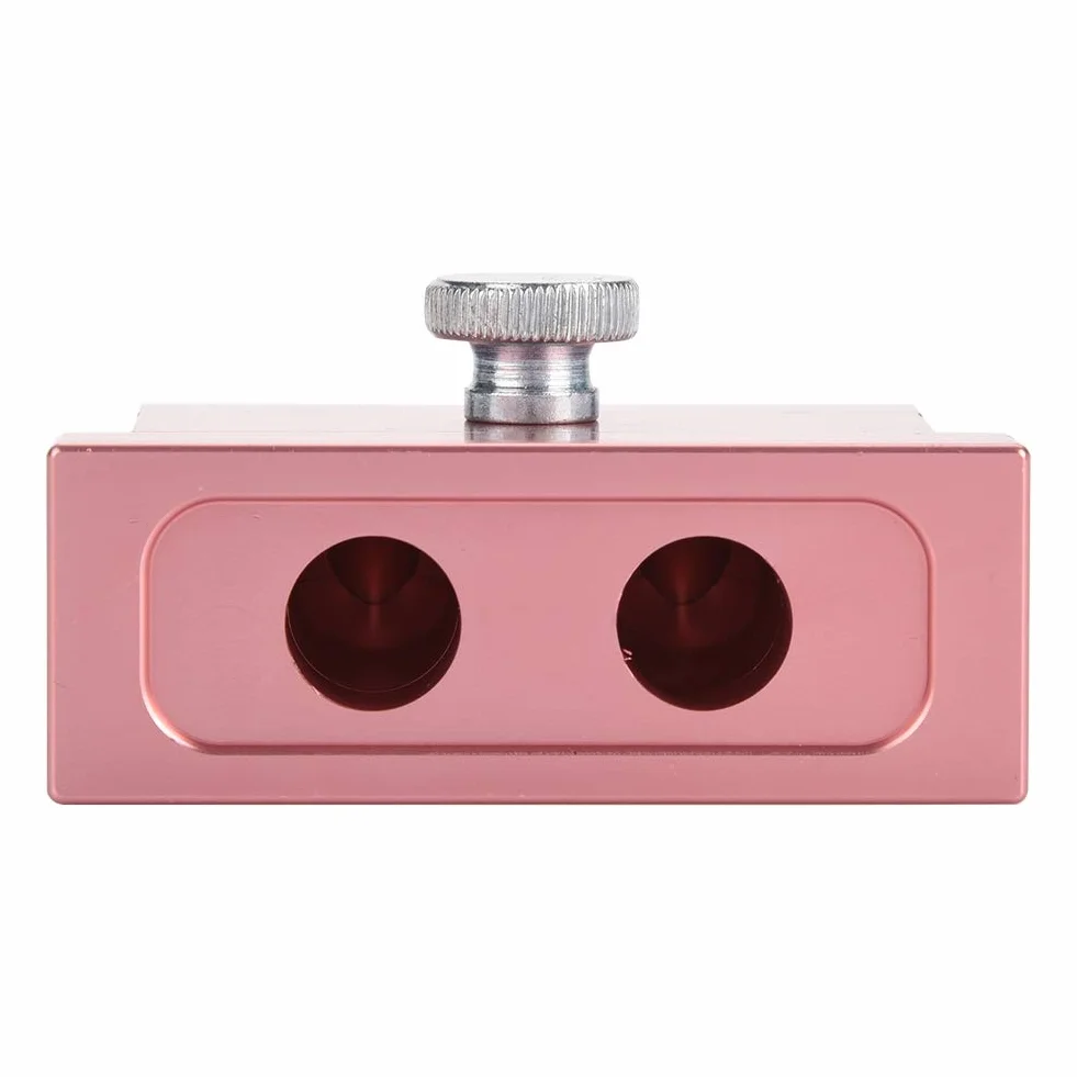 Kit de Herramientas para Hacer Bálsamo Labial y Pintalabios DIY, Molde de Aleación de Aluminio Oro Rosa
