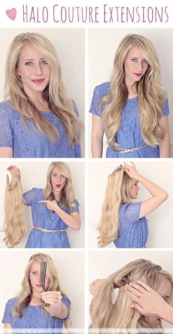 Sunny Invisible Halo Weft Extensiones de Cabello Natural Hilo 20 Pulgadas 100% Cabello Humano Real Extensions 100g Highlight Rubio Dorado con Medio 16/22#