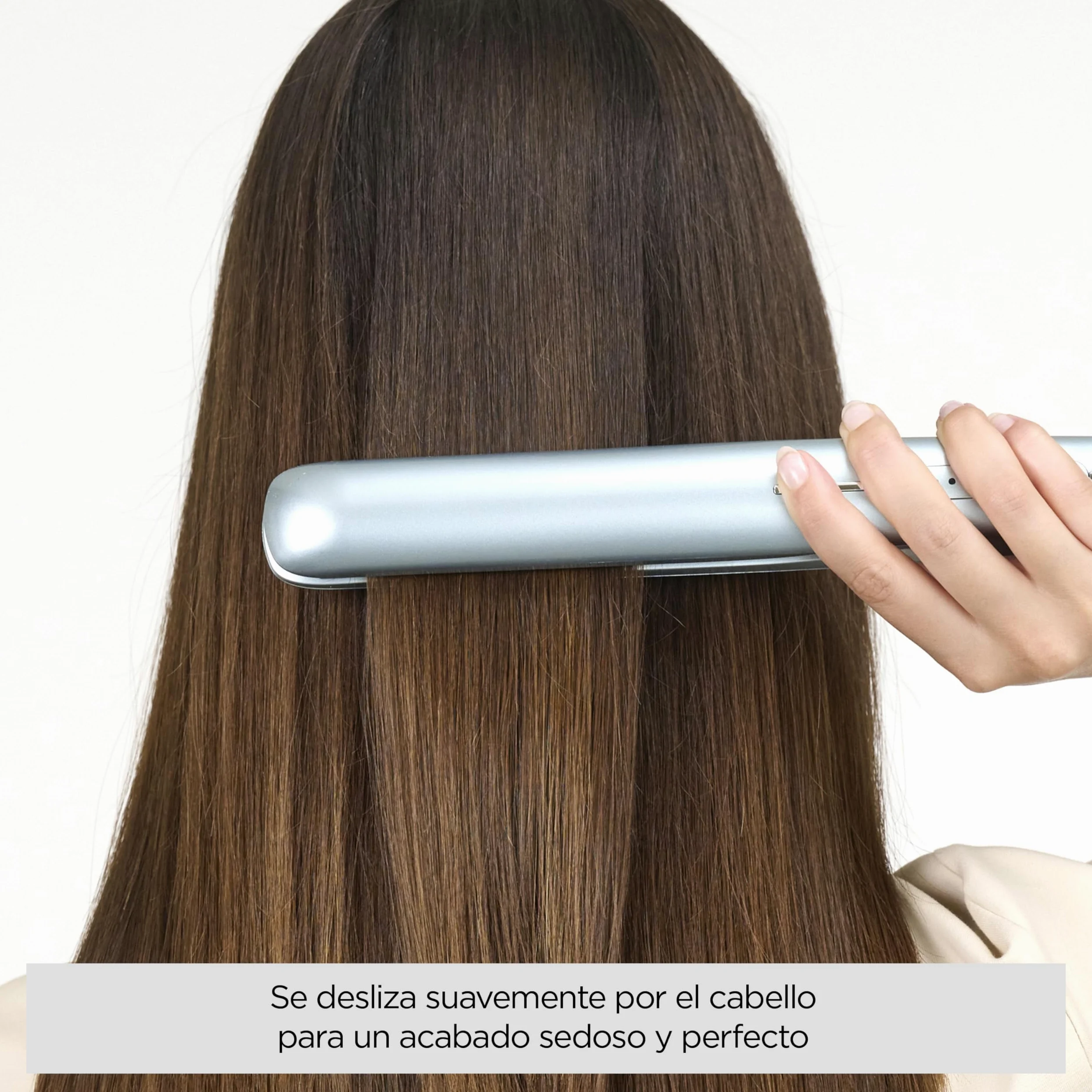 BaByliss Plancha Hydro Fusion – Tecnología iónica dual, Antiencrespamiento, 5 ajustes de temperatura, Calentamiento rápido, Apagado automático – Azul, ST573E
