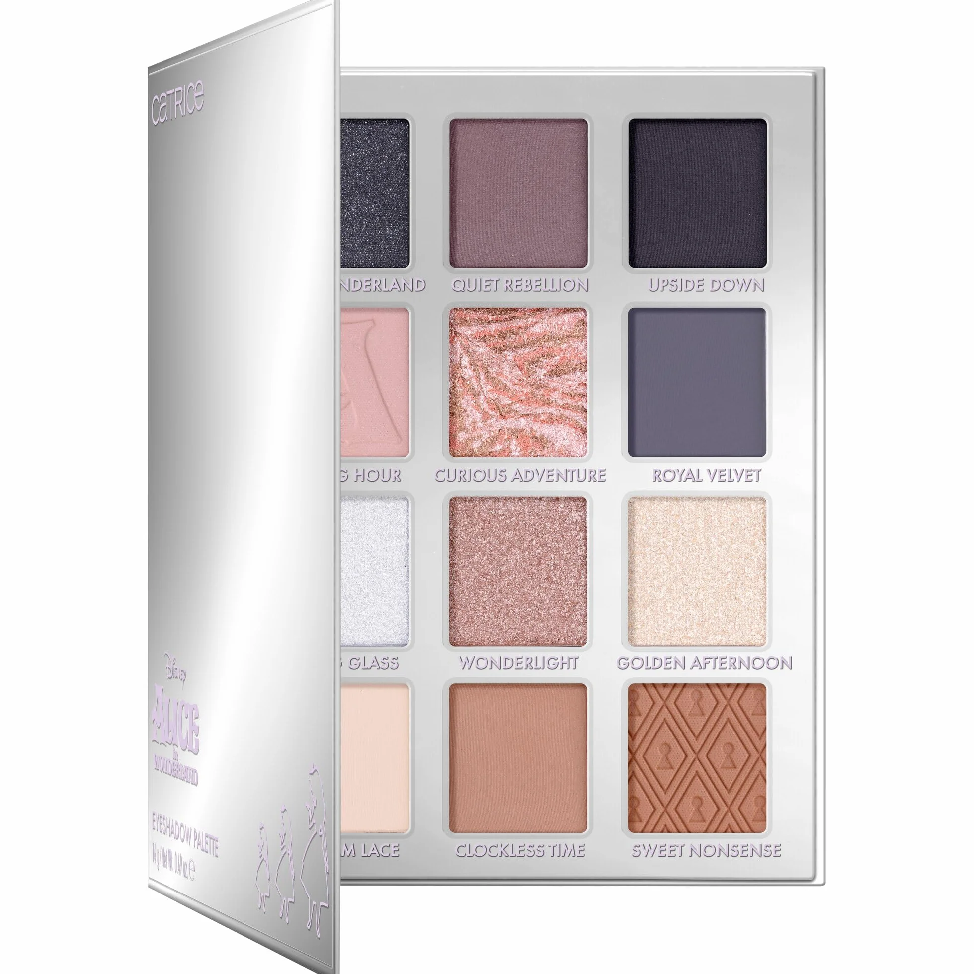 Catrice Paleta de sombras de ojos Alicia en el País de las Maravillas Disney 14g