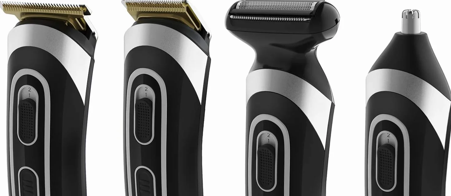 Rowenta Trim & Style 13 w 1, Wielofunkcyjny trymer do włosów, twarzy, brody i ciała, 26 ustawień, Technologia Wet & Dry, Bezprzewodowy, 120 min, Szybkie ładowanie, TN9140