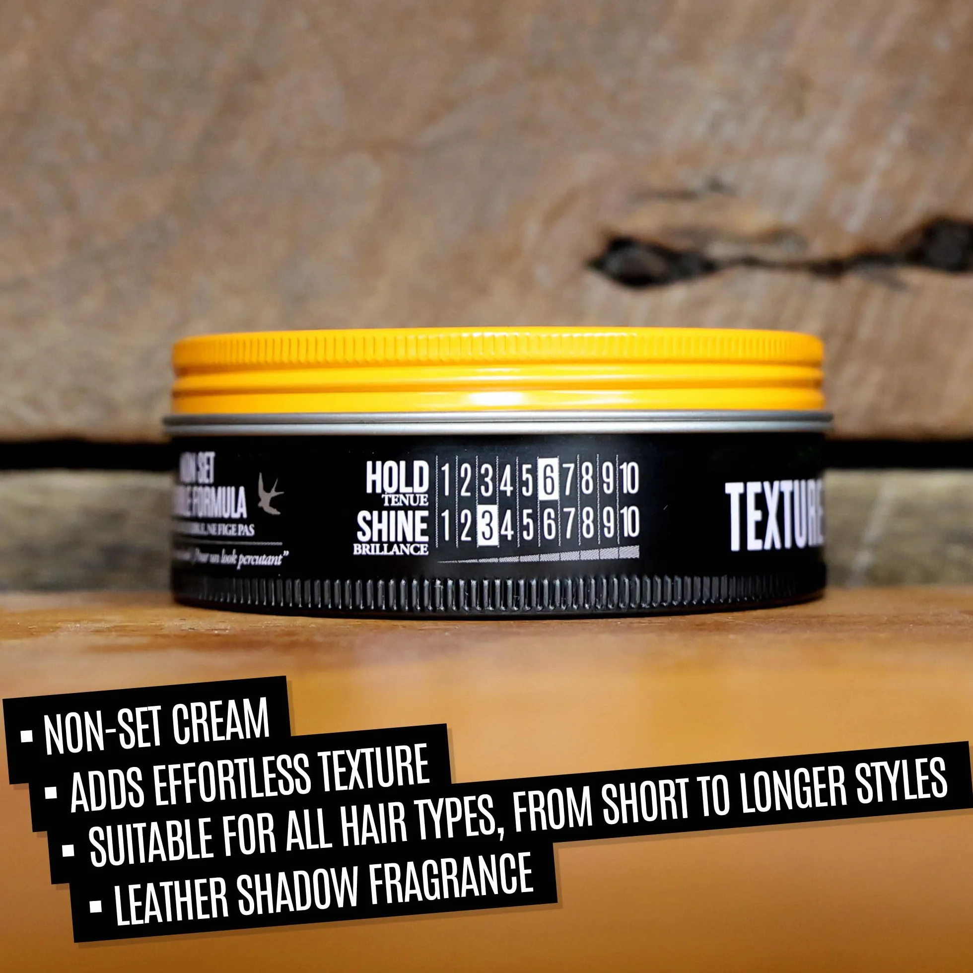 Uppercut Deluxe Texture Cream 100g Crema de Peinado para Hombres Fijación Remodelable