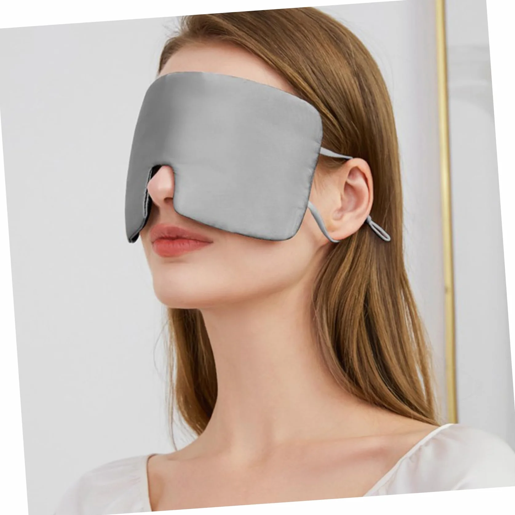 Beavorty 4 Piezas Máscara Ojos Seda Para Hombres y Mujeres Máscara Ojos Para Niños Máscara Cómoda En El Ojo Para Hombres Mujeres Máscaras Para Los Ojos Perder Dormir Sombra