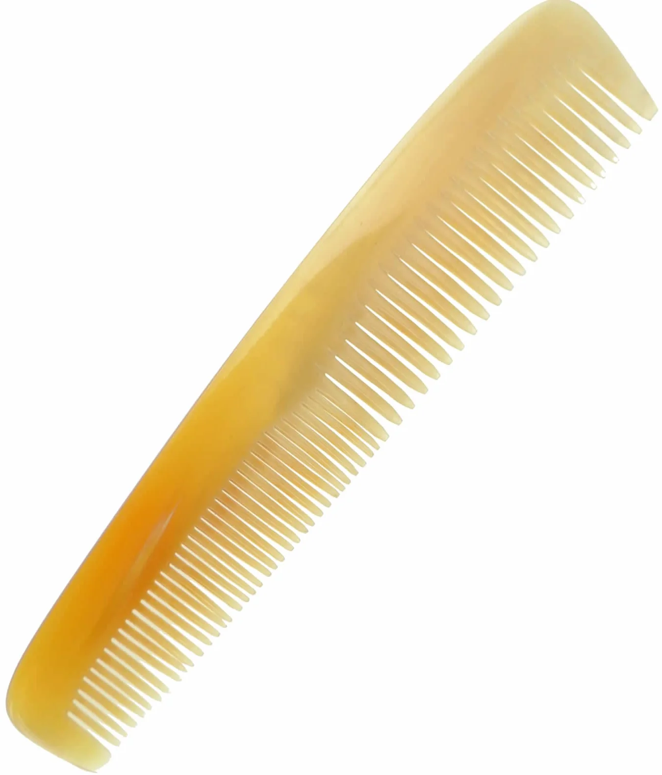 Peine de cuerno real 16,5 cm claro