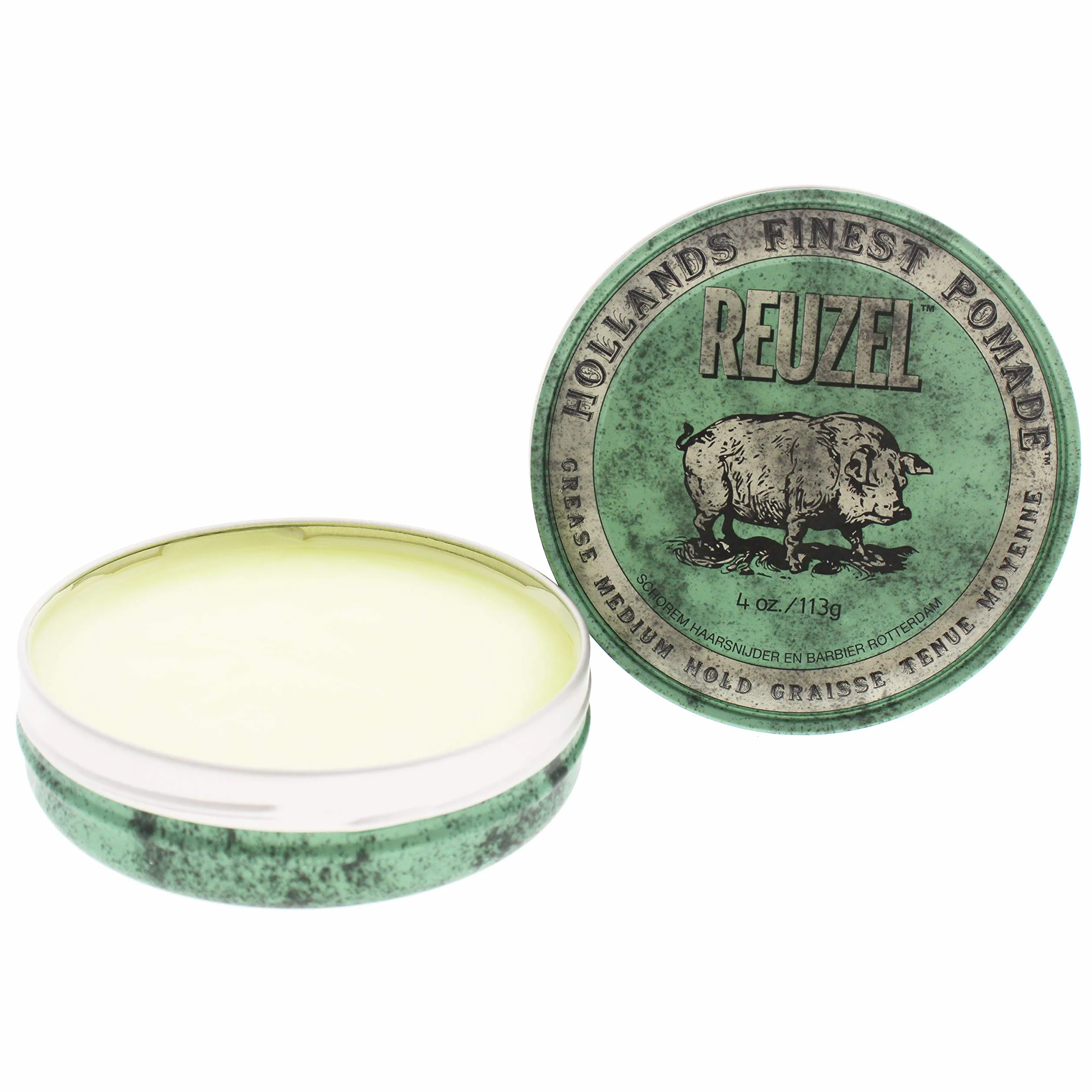 Reuzel Green Grease Medium Hold Pomade 4oz