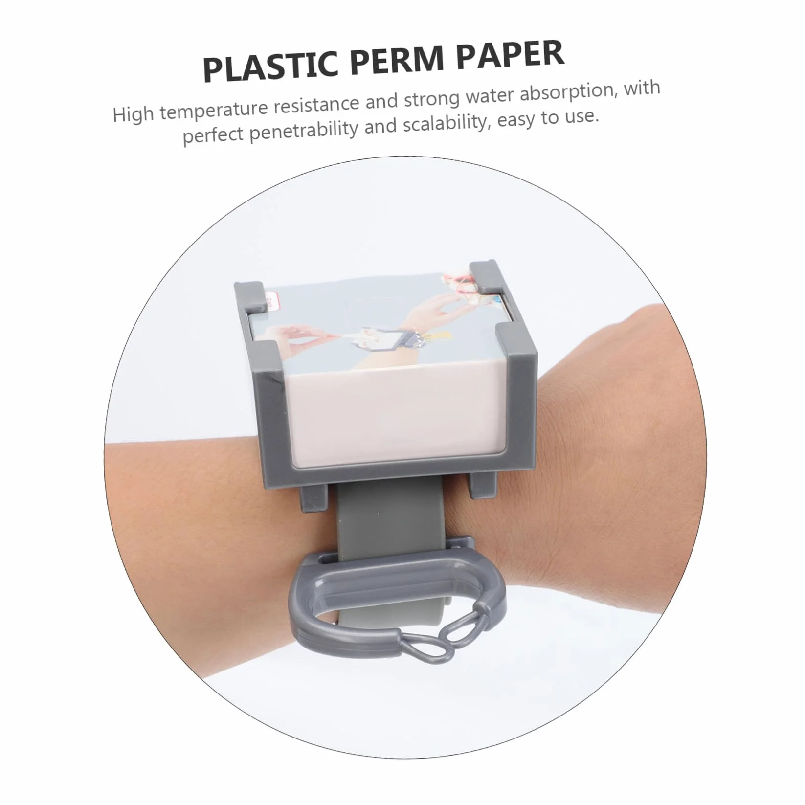 Papel Tisú Para Permanente Peluquería Ecológico 7 x 6,2 x 3,8 cm Coloración Rizado