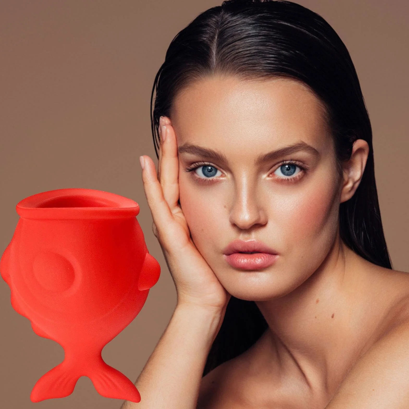 Fish Lip Plumper, Dispositivo de Regordete de Labios, Bomba de Labio Natural de Larga Duración