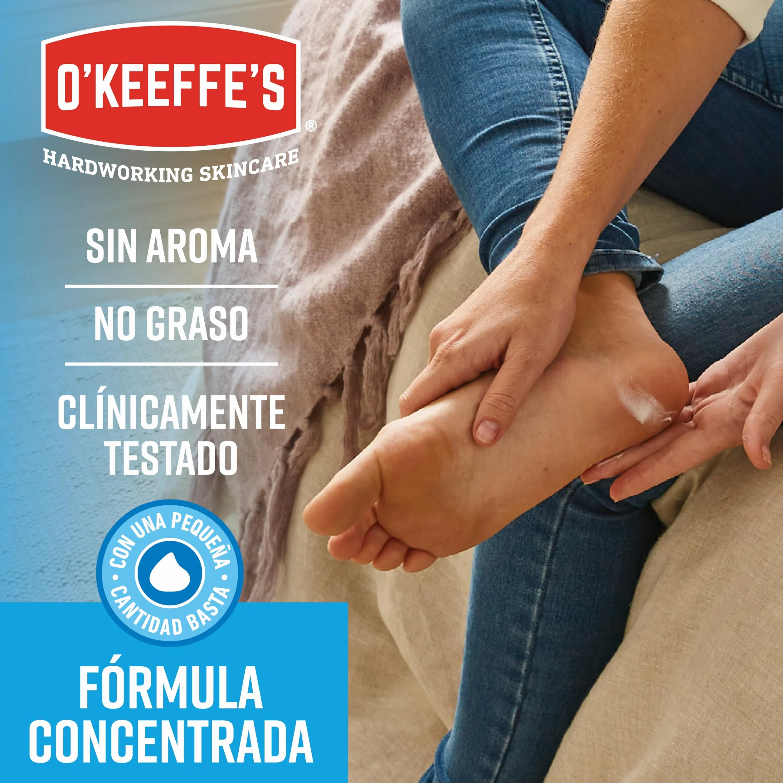 O'Keeffe's Healthy Feet Crema para pies secos y agrietados 91g