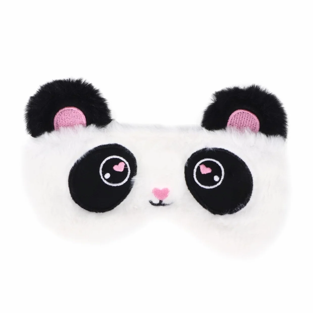 Beavorty Antifaz para Dormir Diseño de Panda, Suave y Opaco, de Tela Afelpada, Cómodo para Mujeres y Niñas, Adecuado para Descansar