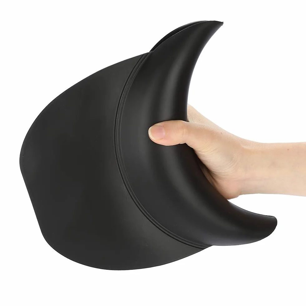 Almohada para el cuello con lavado de cabello, champú de silicona portátil para salón, spa, tazón, cojín de descanso