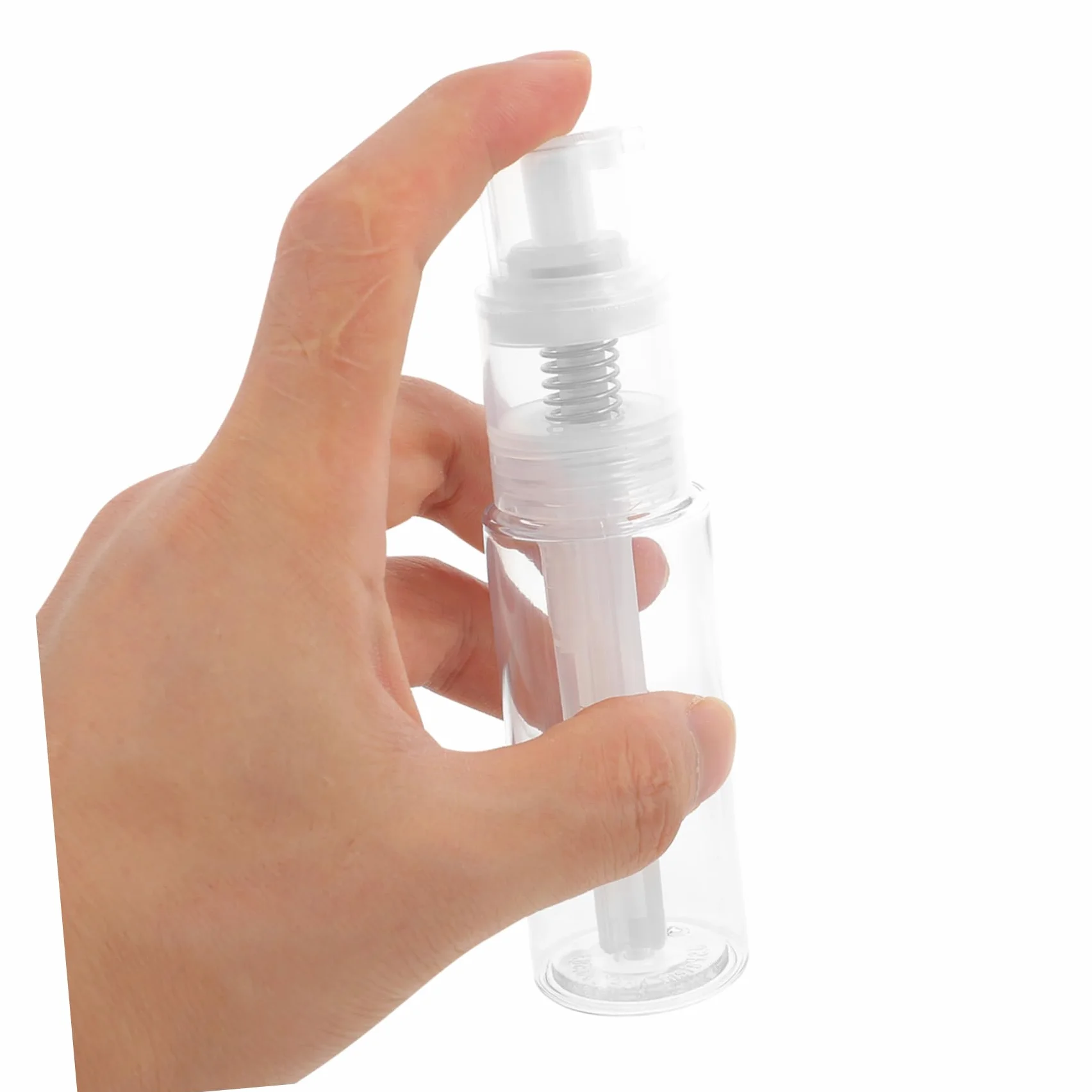 Botella de Spray para Polvo Suelto 50ml Material PP Pulverización Uniforme