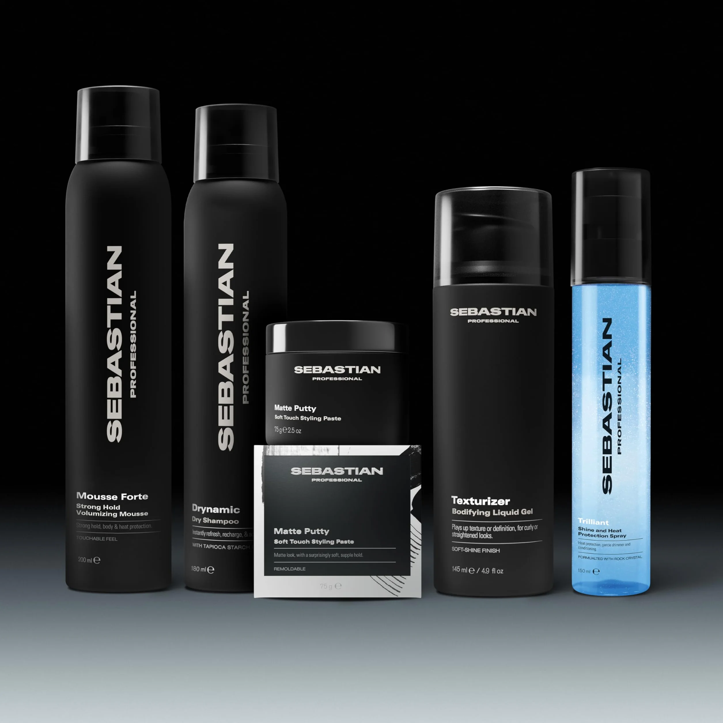 Sebastian Professional Texturizer Gel 140ml Definidor Rizados Alisados Fijación Flexible Brillo Suave