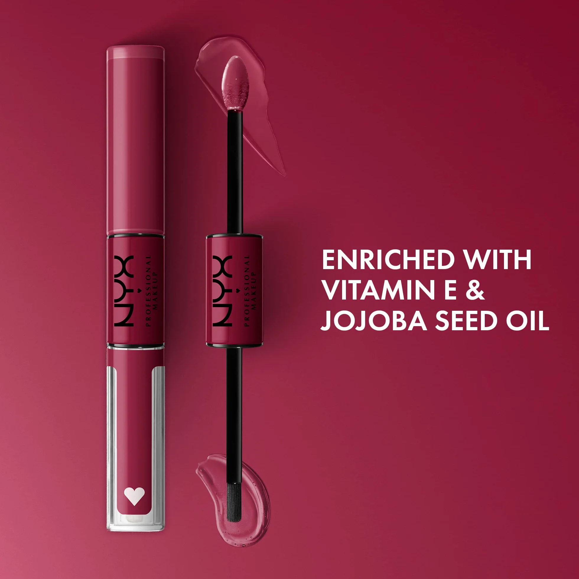 NYX Professional Makeup Shine Loud, Pintalabios permanente con Brillo, Larga duración 16H, 16 Goal Getter