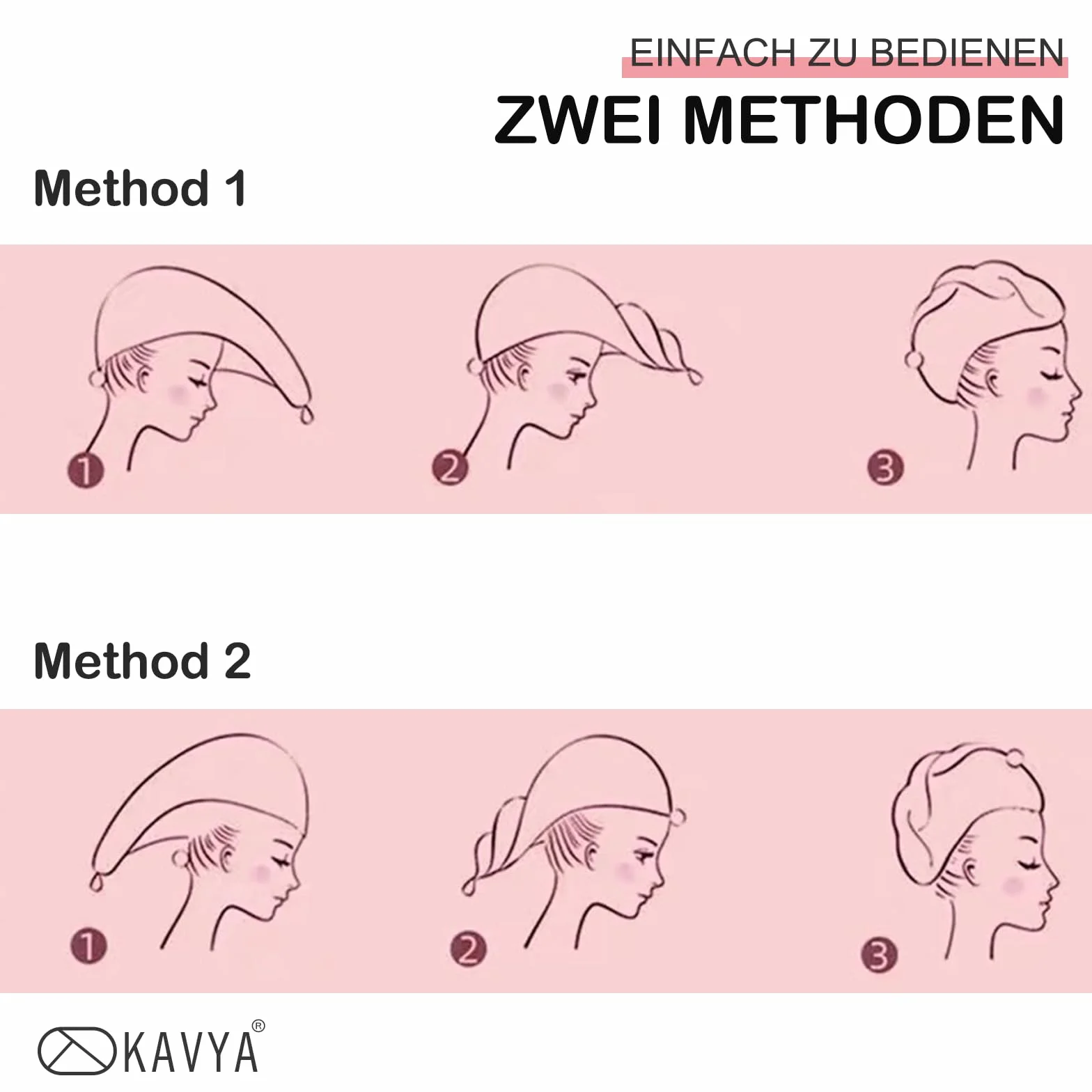 Toalla Microfibra para Pelo Rizado Curly, Superabsorbente Anti Frizz - 2 Piezas