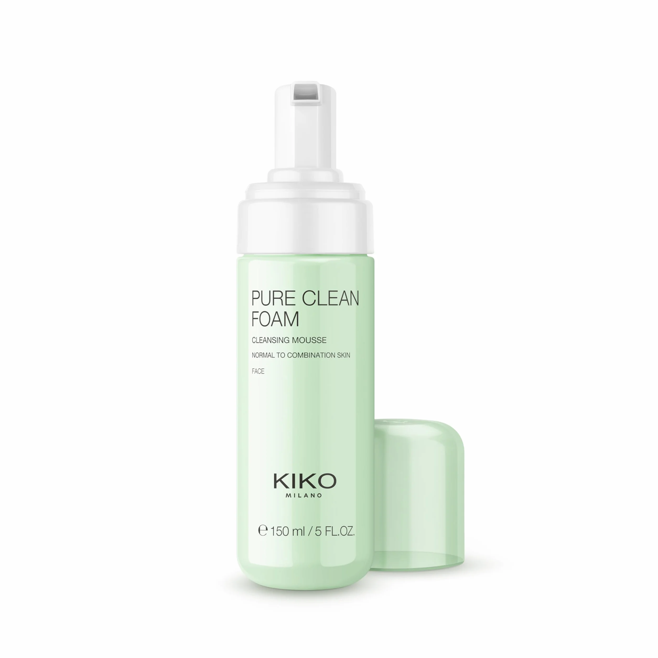 KIKO Milano Pure Clean Foam, Mousse Limpiadora Purificante Rostro