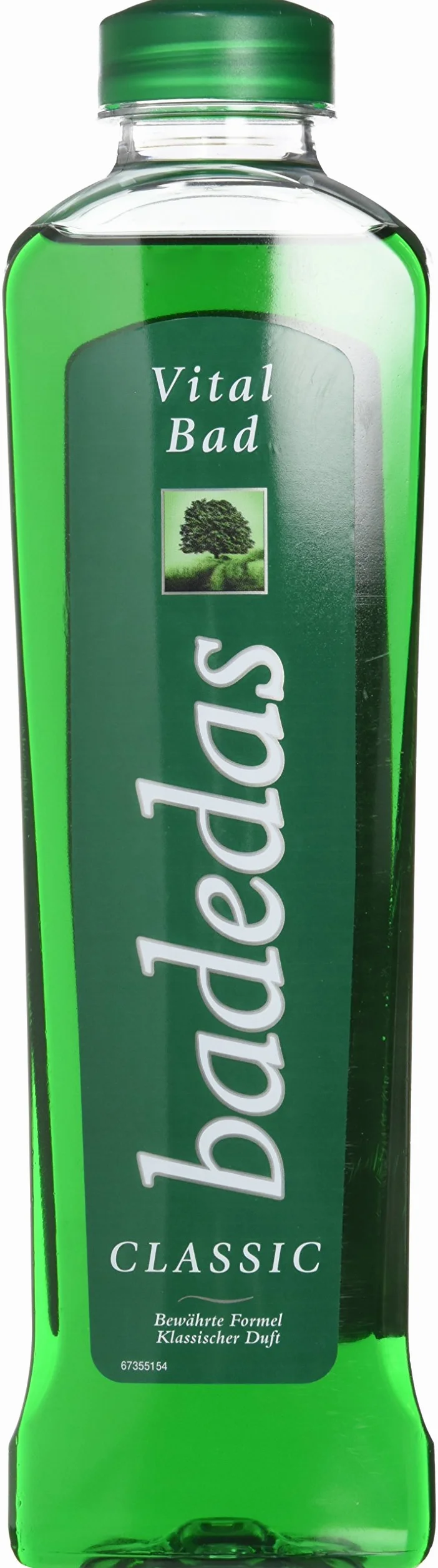 Badedas Vital Classic baño de espuma 500 ml - Woody, Pine - Bubble Bath - Vigorizante, Alivio del estrés - Extracto de Ross castaña natural - 500 ml