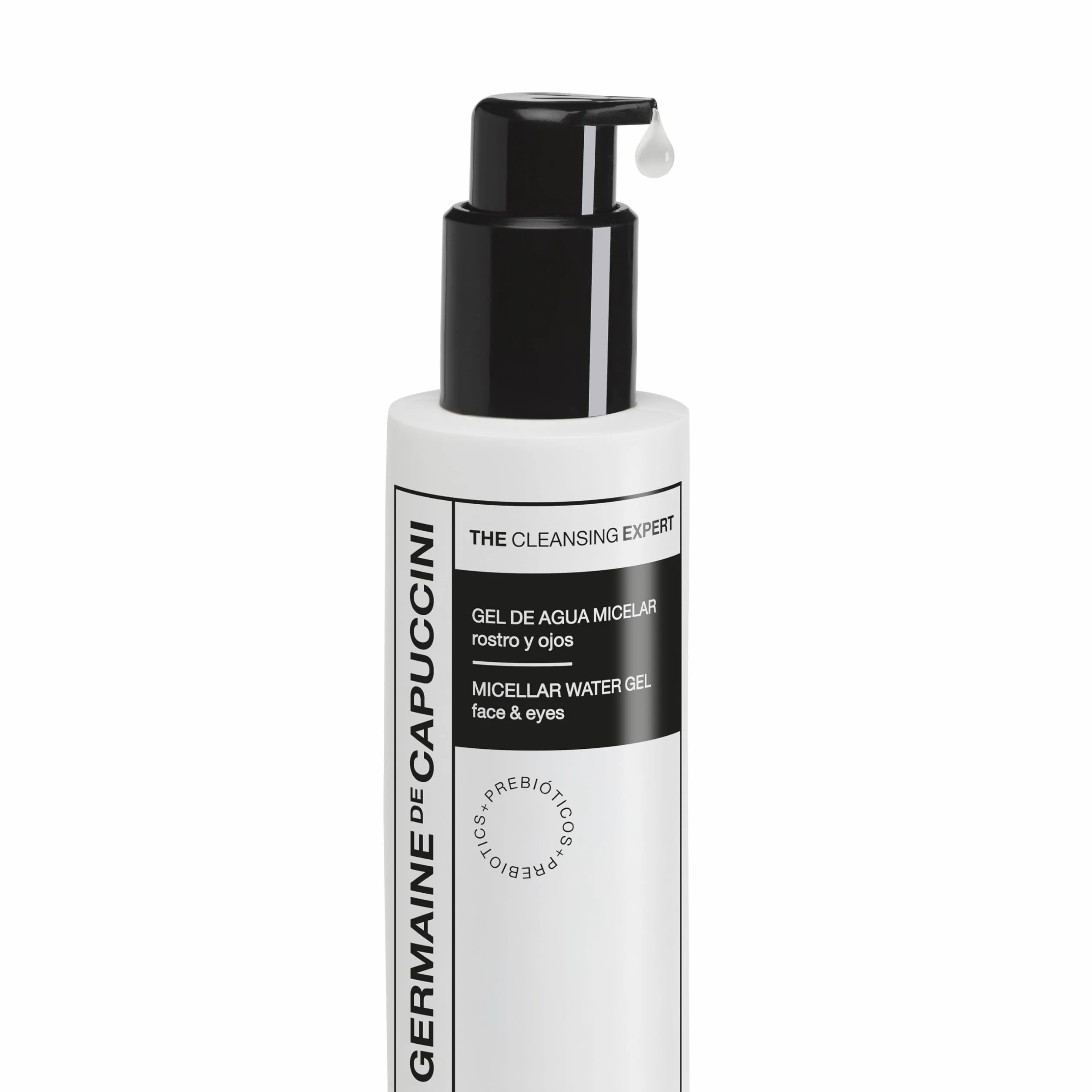 Germaine de Capuccini - The Cleansing Expert | Gel de Agua Micelar Rostro/Ojos - Sin aclarado, sin perfume - 200 ml