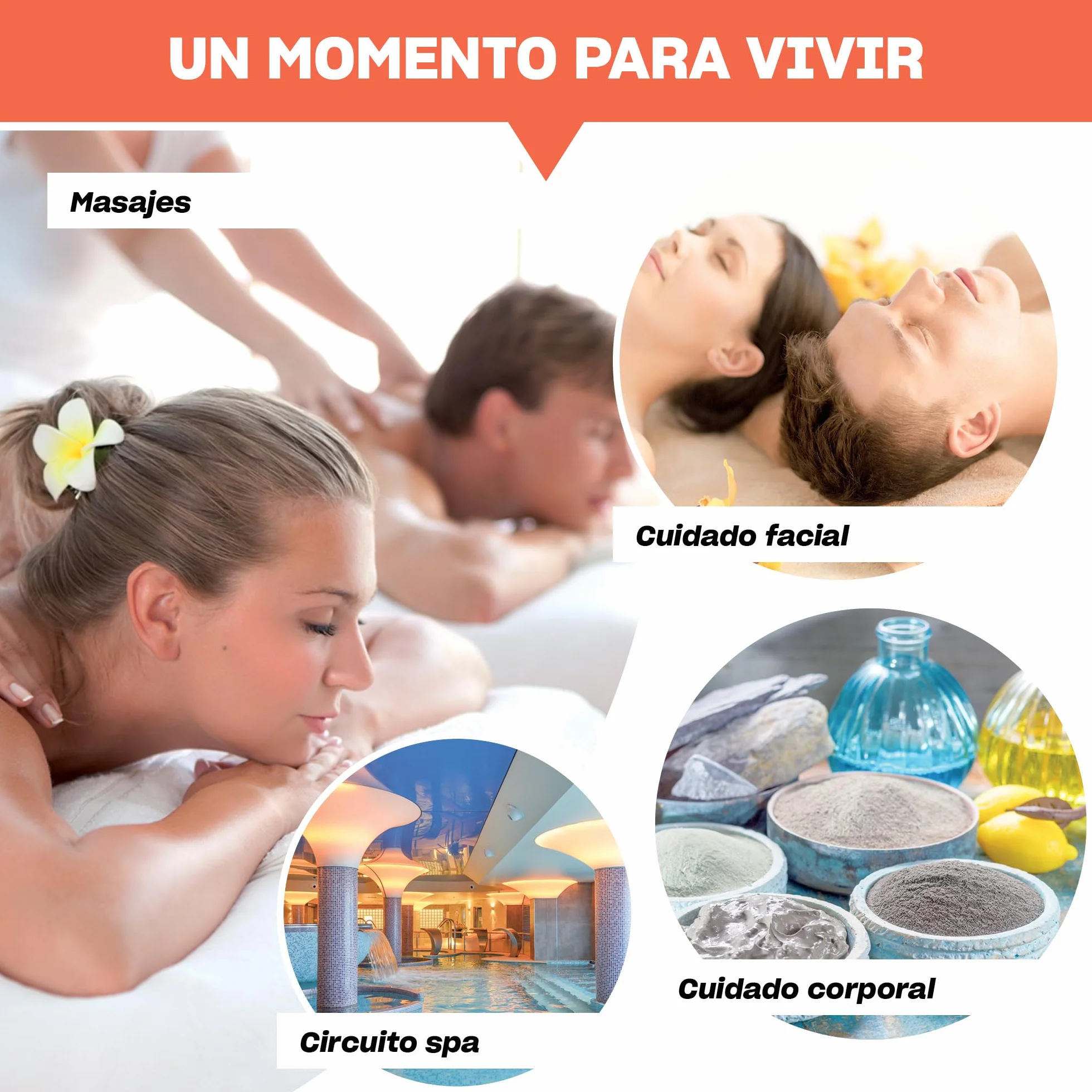 Smartbox Caja Regalo SPA y Relax para Dos Padres 1 Actividad Bienestar