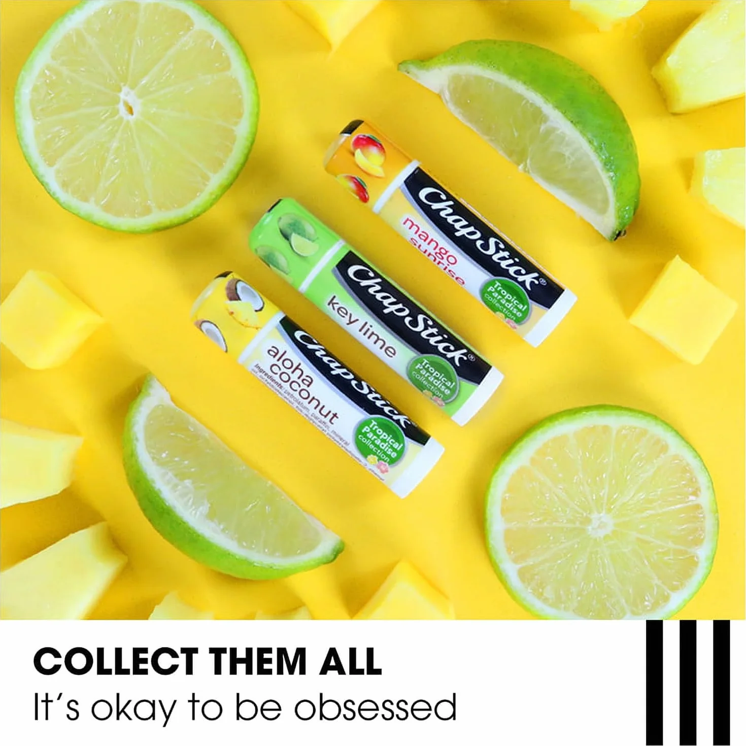 ChapStick Tropical Paradise Collection 3 count
