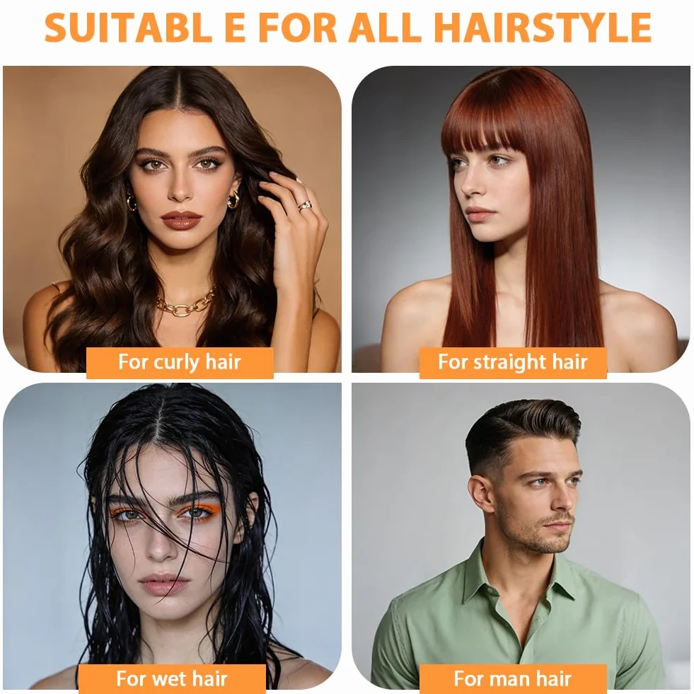 Peine de Sándalo Dorado 100% Natural, 2 Piezas para Cabello, Madera Puas Anchas+Finos, Antifrizz, Todo Tipo de Pelo
