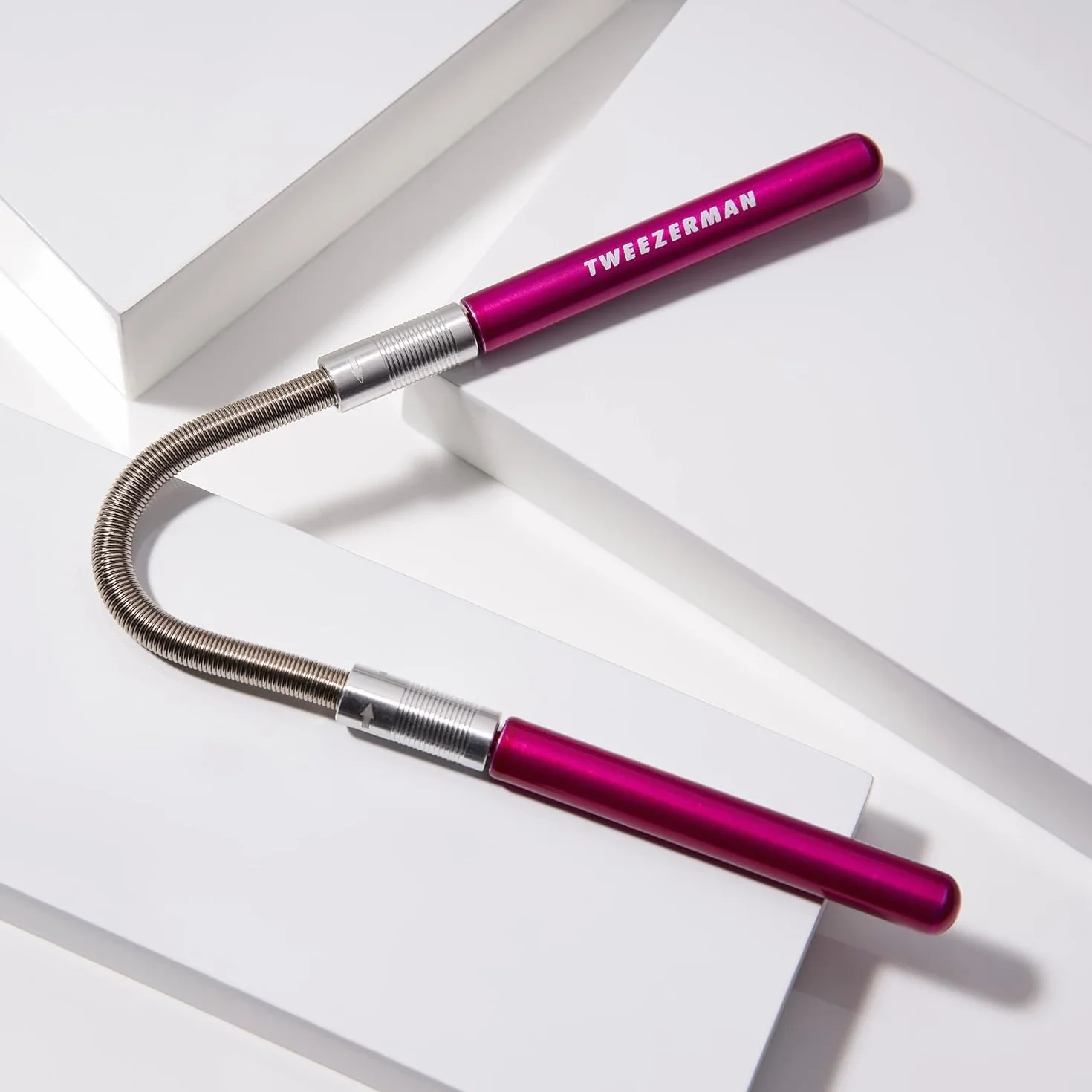 TWEEZERMAN Depiladora facial (depilación ligera, depilación, depiladora smooth finish), rosa