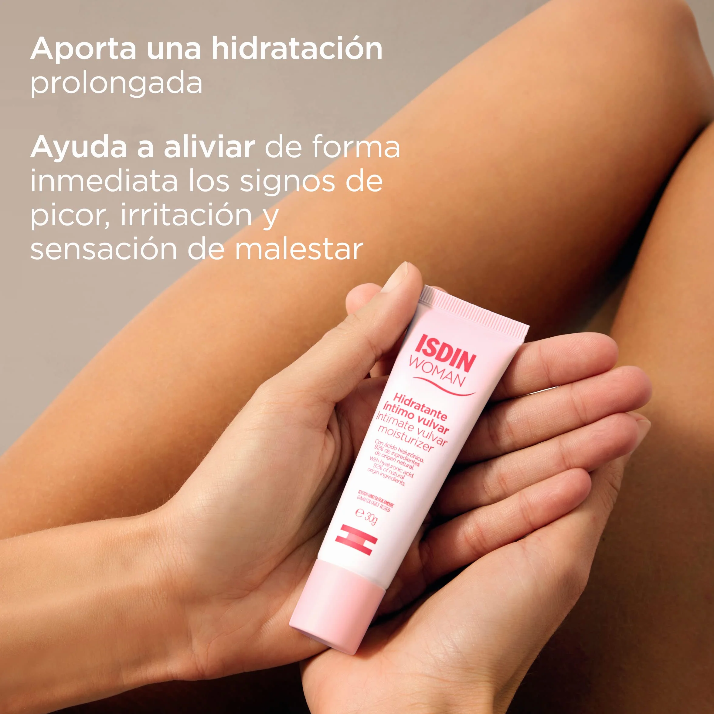 ISDIN Woman Hidrante Vulvar, Sin fragancia, Sin Color, 30 g