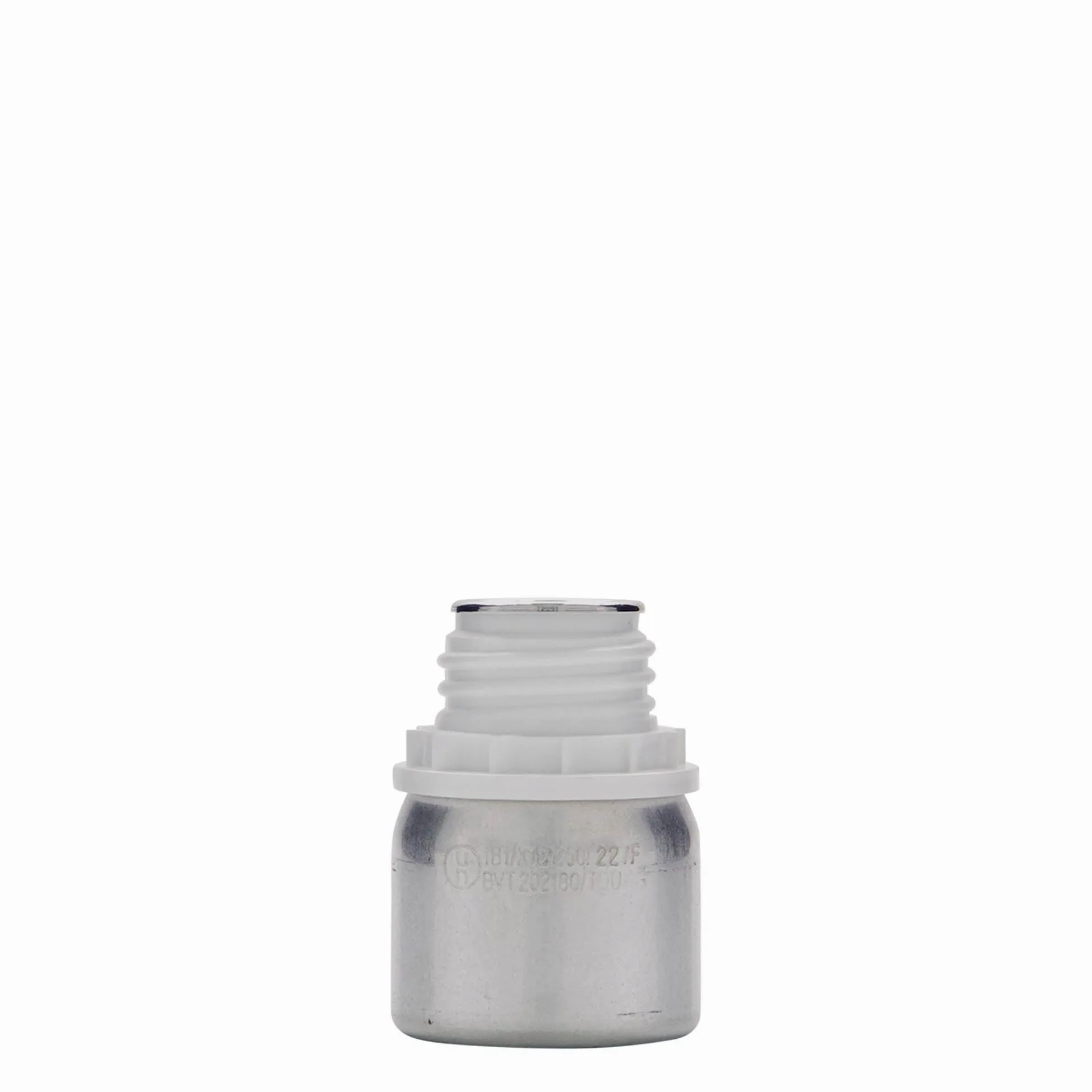 Juego de 24 botellas de aluminio de 50 ml con tapón de rosca para líquidos fotosensibles