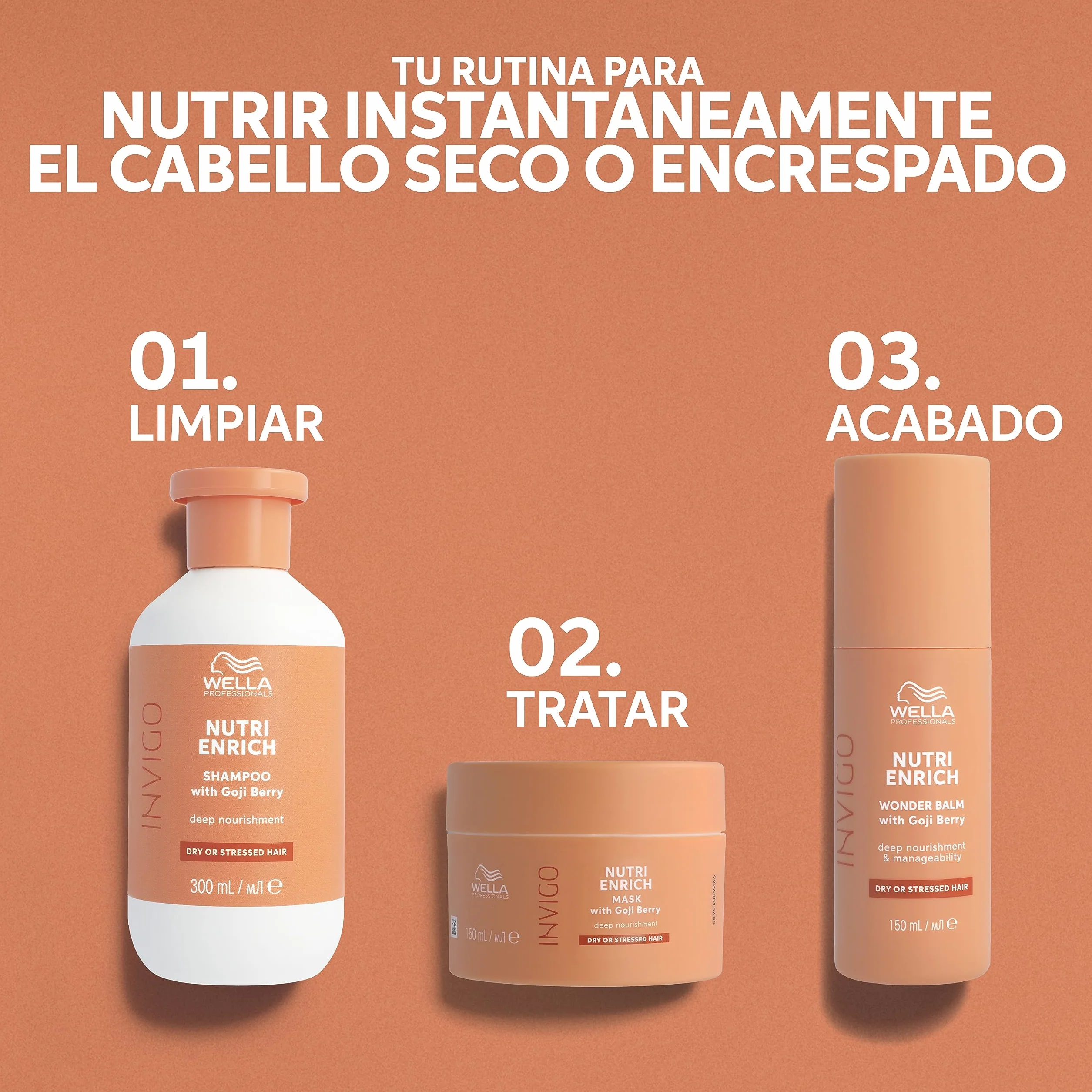 Wella Professionals Invigo Nutri Enrich Mascarilla Nutrición Profunda 500ml
