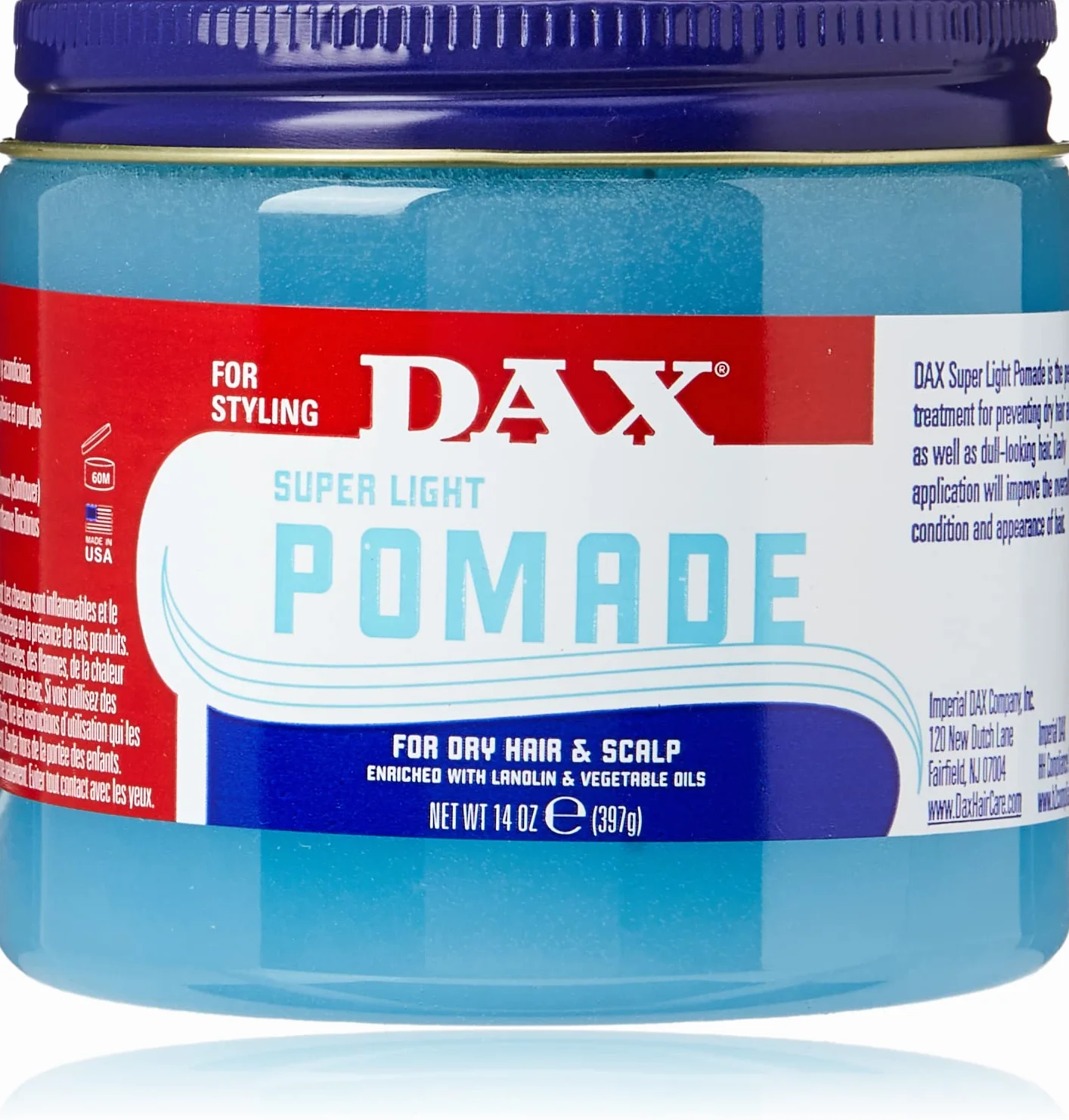 Dax Pomade Super Light 400 Gr