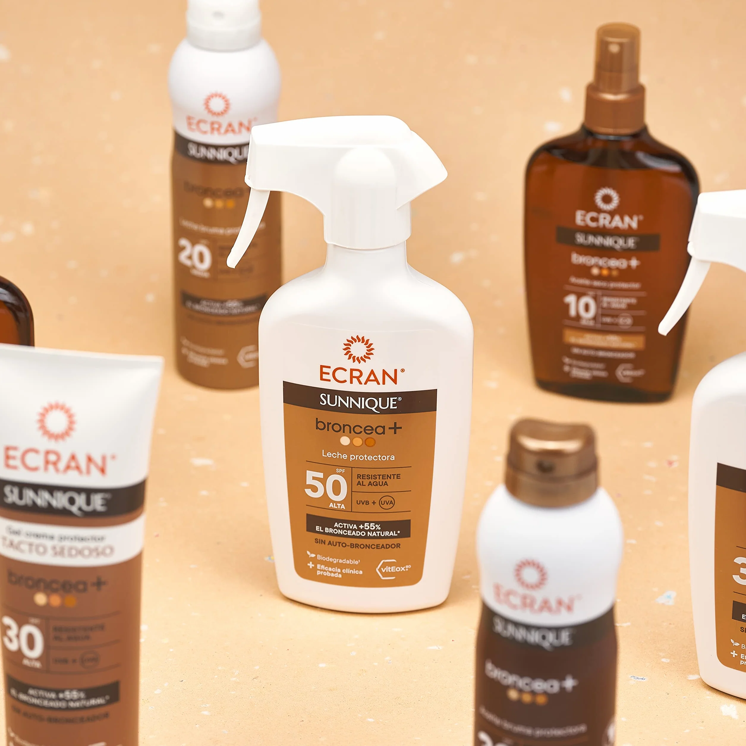 Sunnique Bruma Aceite Protector FPS 30 UVB UVA IR-A Resistente al Agua Pure Bronze VitEox 80 Bronceado Natural 250 ml